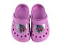 Lila kinderklompen met Stitch "Sweet Thing" print.