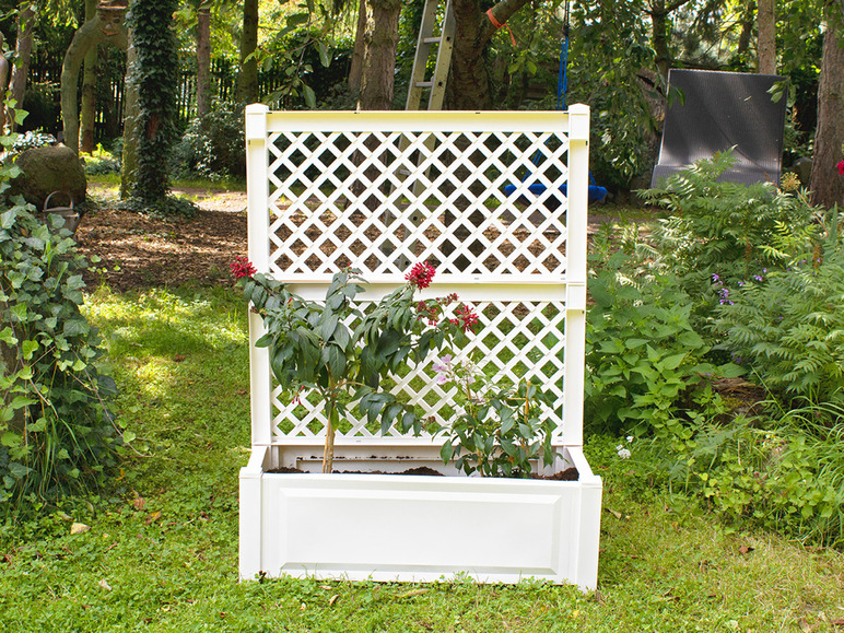 Aller en mode plein écran KHW Bac à fleurs avec grille - Photo 2