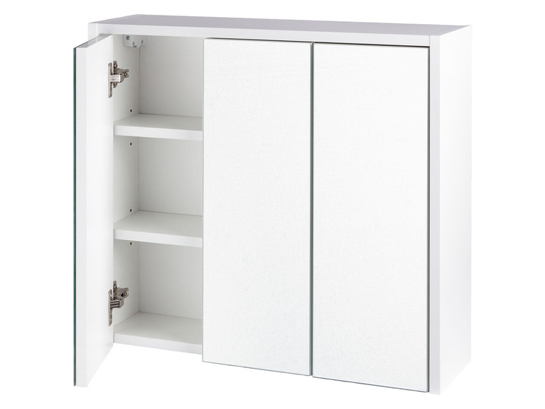 LIVARNO home Armoire de toilette à miroir, 65 x 60 x 1…