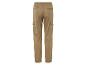 Beige cargo broek met elastische tailleband.