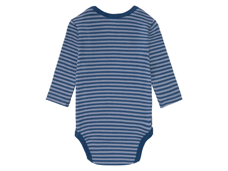 Ga naar volledige schermweergave: lupilu® Set van 2 biokatoenen body's met lange mouwen - afbeelding 5