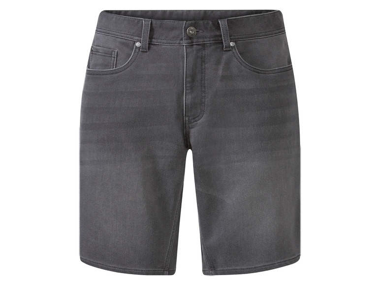 Ga naar volledige schermweergave: LIVERGY® Sweat-denim bermuda van een katoenmix - afbeelding 2