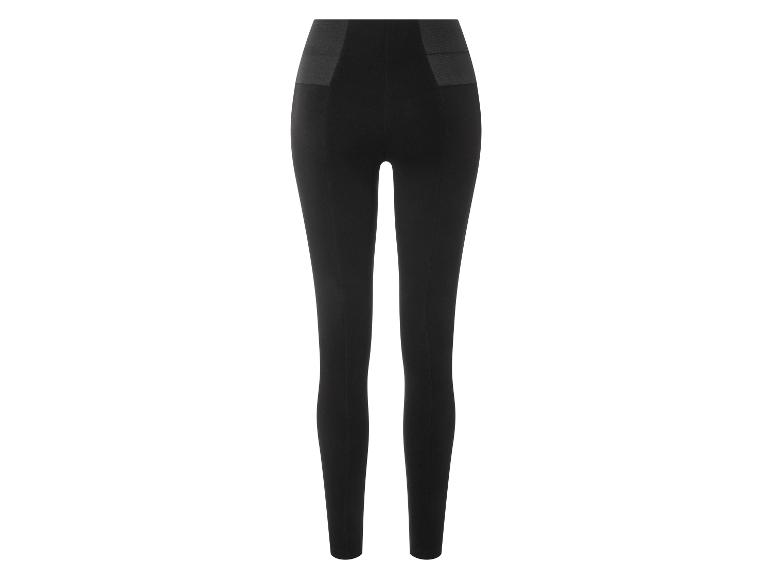 Zwarte leggings met hoge taille.