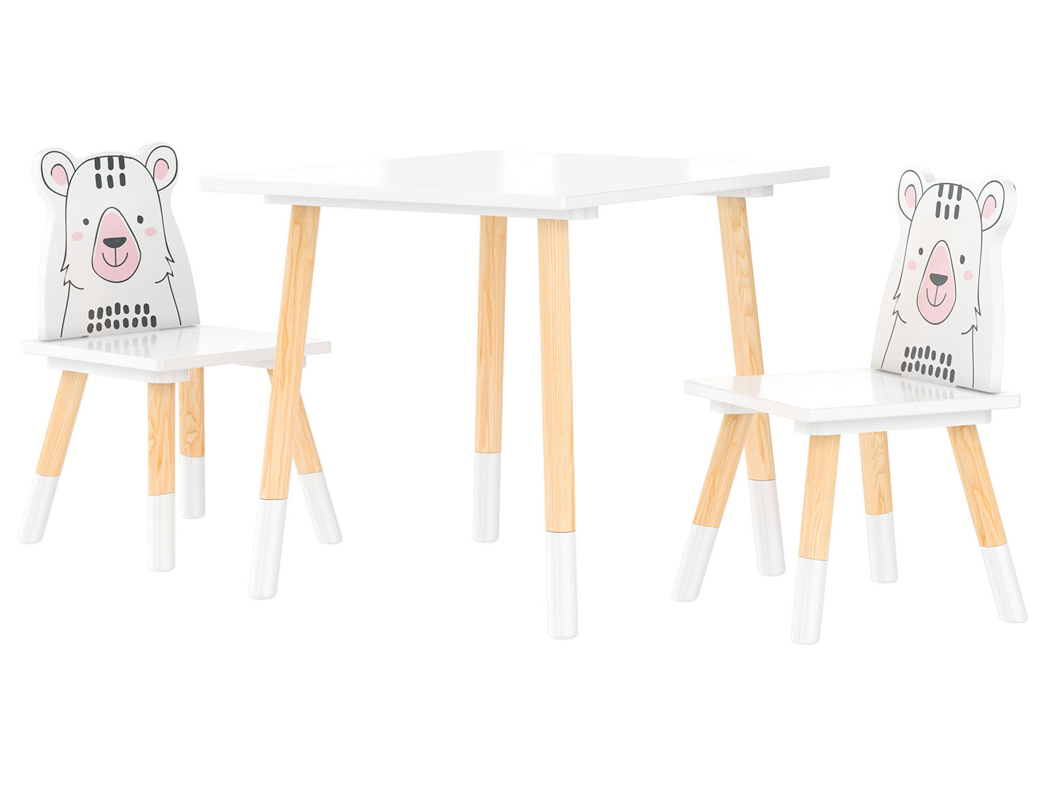 Bezem vrijwilliger huilen LIVARNO home Kindertafel met 2 stoelen | Lidl.be