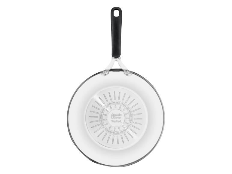 Poêle Jamie Oliver Tefal avec base à induction en acier inoxydable