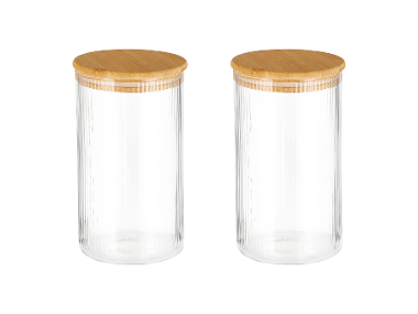 Boîtes de conservation en verre, 2 pièces SILVERCREST®