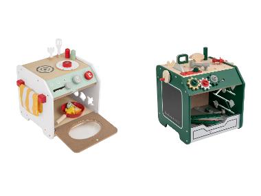 Cube d'activités en bois cuisine / établi