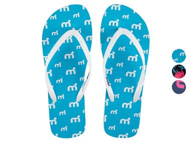 Teenslippers met flexibele zool