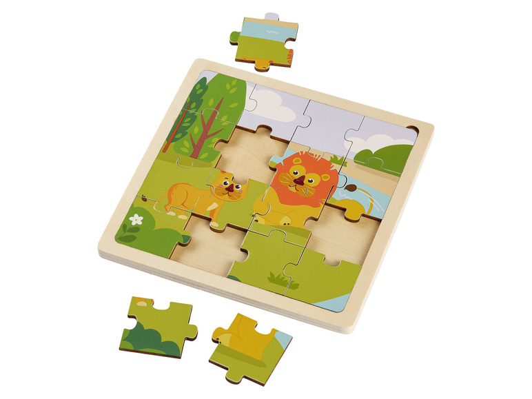 Aller en mode plein écran Playtive Puzzle en bois - Photo 2