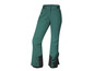 Groene ski-broek met zwarte details.