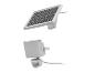 Panneau solaire blanc et projecteur LED avec détecteur de mouvement