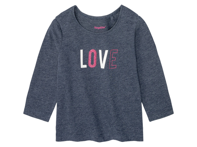 Ga naar volledige schermweergave: lupilu® Shirt met lange mouwen van een katoenmix - afbeelding 6