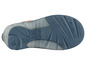 La semelle d'une chaussure bleue de la marque Perrin.