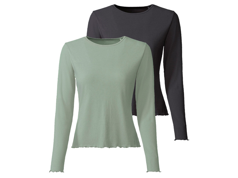 Ga naar volledige schermweergave: esmara® Set van 2 shirts met lange mouwen - afbeelding 8