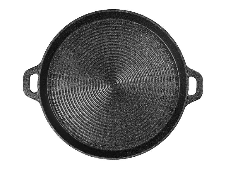 Grill En Fonte à 3 Pieds – Plaque De Cuisson 45 Cm Pour BBQ, Feu De Camp, Camping | Poêle Fonte Facile à Nettoyer