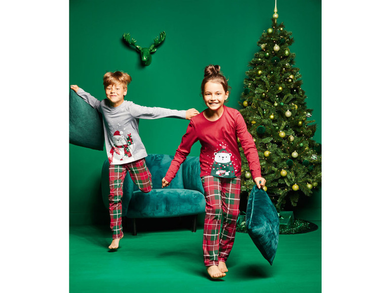 Aller en mode plein écran pepperts!® Pyjama de Noël en un mélange de coton - Photo 4
