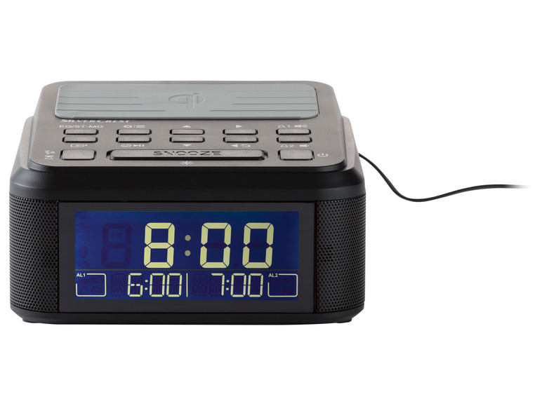 Ga naar volledige schermweergave: SILVERCREST® Wekkerradio, Bluetooth® - afbeelding 3