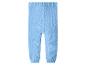 Lichtblauwe gebreide broek voor baby's