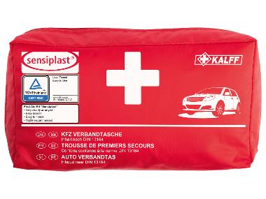 SENSIPLAST® Kit de premiers secours pour voiture, 44 pièces