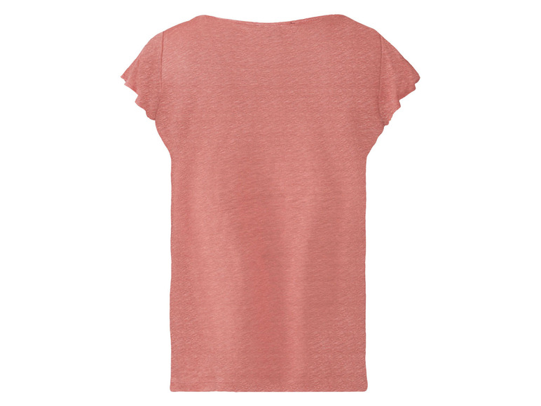 Ga naar volledige schermweergave: esmara® Nonchalant linnen T-shirt - afbeelding 18