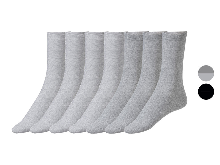 Ga naar volledige schermweergave: esmara® Set van 7 paar sokken van een biokatoenmix - afbeelding 1