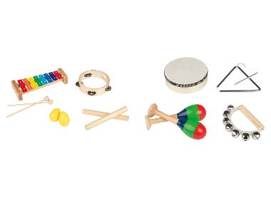 Set d'instruments de musique, 8 pièces / 6 pièces