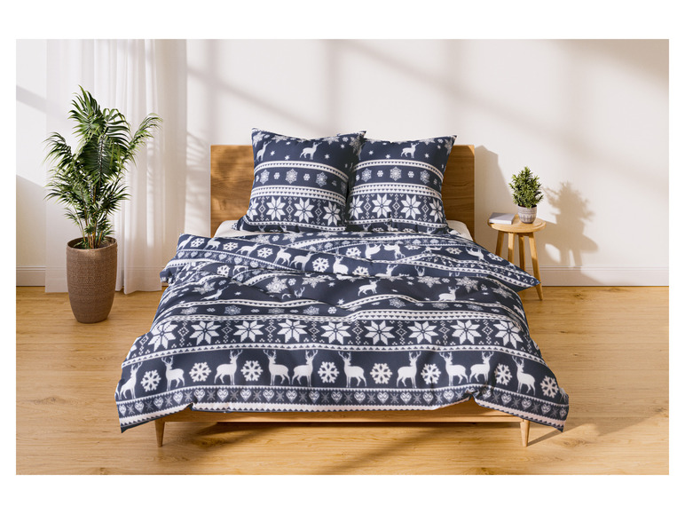 Ga naar volledige schermweergave: LIVARNO home Fleece dekbedovertrek, 240 x 220 cm - afbeelding 10