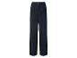 Pantalon femme bleu foncé à fines rayures