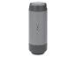 Grijze SilverCrest thermosfles met een knop bovenaan