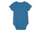 Blauw baby rompertje.