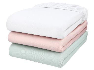 LUPILU® Drap-housse en jersey, 90-100 x 200 cm