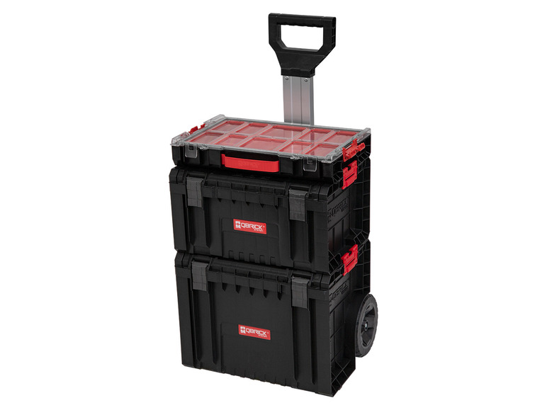 Ga naar volledige schermweergave: Qbrick System Gereedschapswagenset »PRO Organizer 100« + »RRO Toolbox« + »PRO Cart« - afbeelding 1