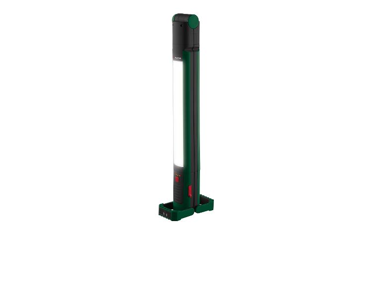 Groene LED-lamp van Parkside.