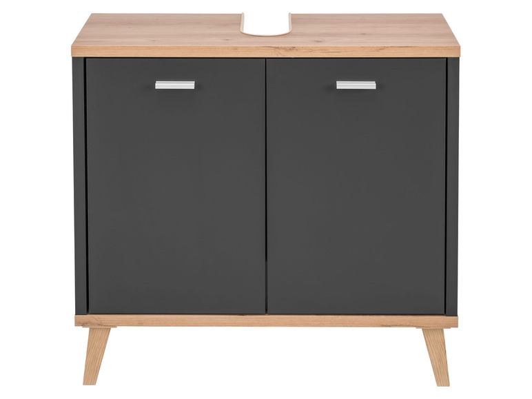 Ga naar volledige schermweergave: LIVARNO home Wastafelonderkast, 60 x 55 x 28 cm - afbeelding 1
