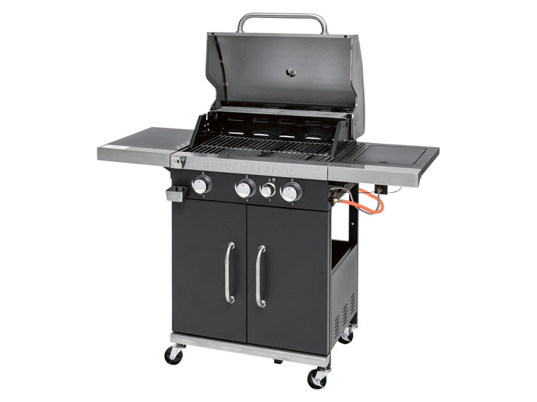 Ga naar volledige schermweergave: GRILLMEISTER Gasbarbecue, 3 branders - afbeelding 2