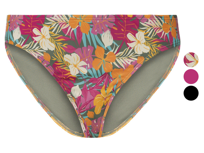Badpak met tropische print