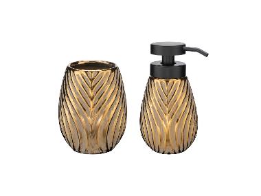 Wenko Set d'accessoires de salle de bain Idro, 2 pièces