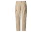Pantalon cargo beige pour homme avec poches latérales, vue arrière