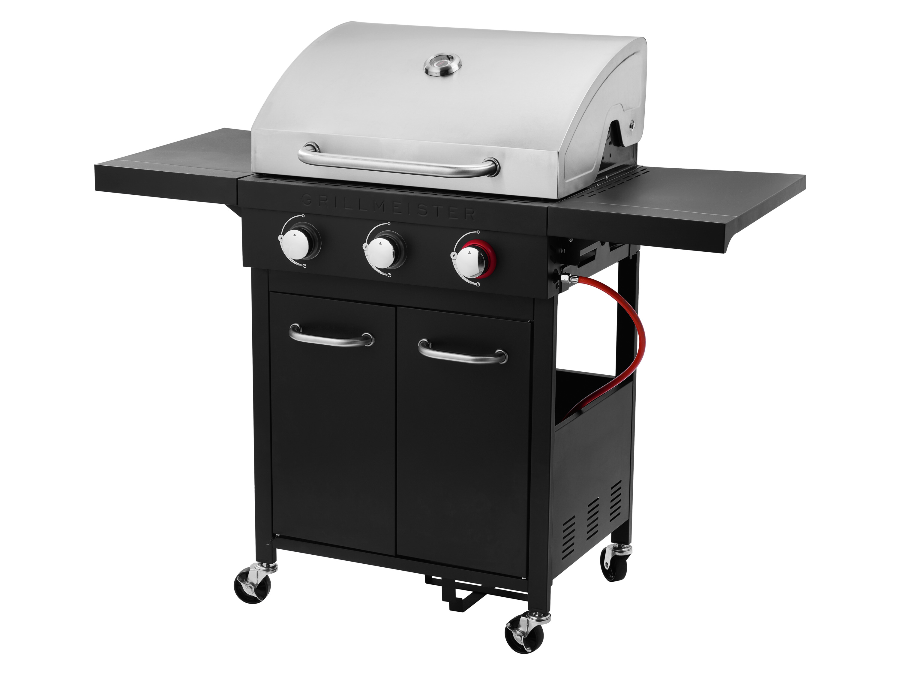 Gasbbq 3 branders GRILLMEISTER