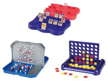 LUPILU® Jeu de voyage « Qui est-ce ? / Bataille navale / Quatre en ligne »