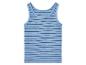 Blauw gestreept kinderhemd