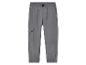 Grijze broek met zakken en elastische tailleband