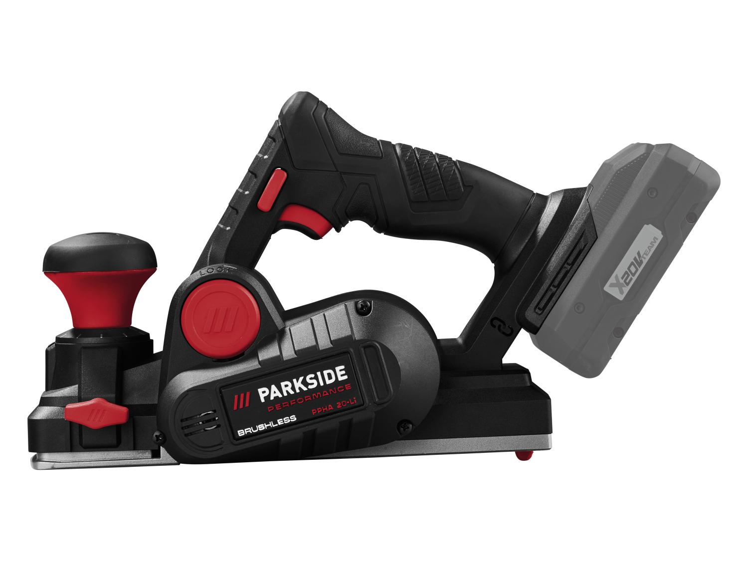 Rabot 20 V avec batterie smart 4 Ah et chargeur 4,5 A