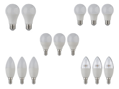 Ampoules LED, E27 / E14 LIVARNO home