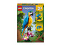 Ensemble Lego Creator 3 en 1 avec un perroquet, un poisson et une grenouille.