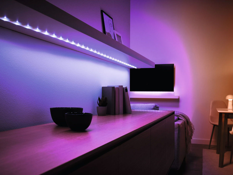 Aller en mode plein écran LIVARNO home Ruban à LED Smart Home, 2 m - Photo 2
