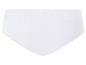 Witte damesonderbroek met kanten rand