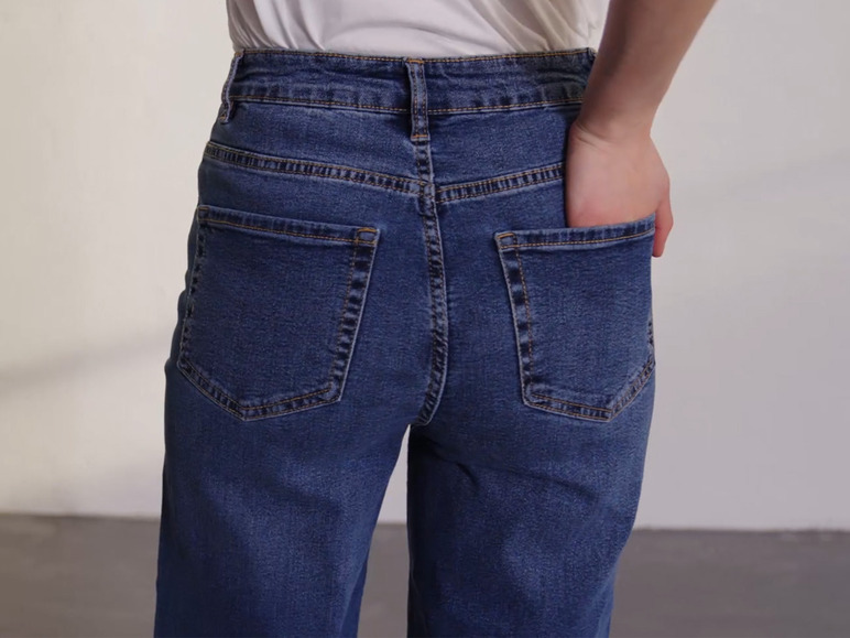 Ga naar volledige schermweergave: esmara Wide leg jeans van een katoenmix - afbeelding 6