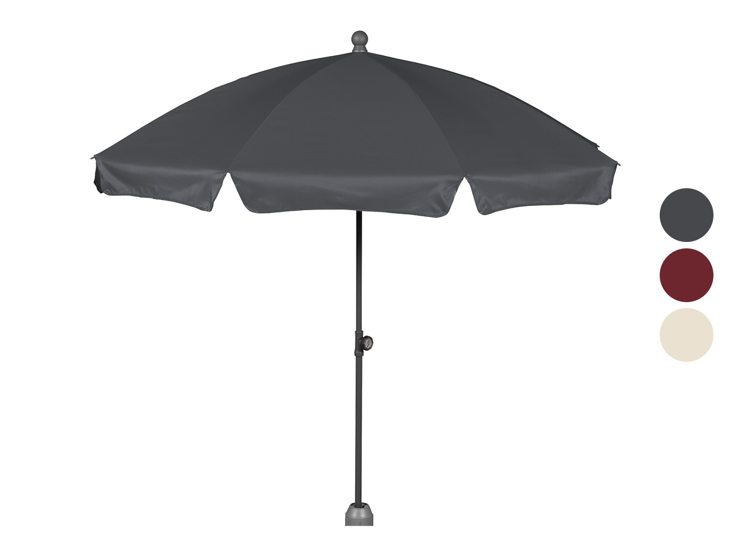Parasol 180 cm Ø LIVARNO home