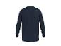 T-shirt à manches longues bleu marine pour homme, vue de dos
